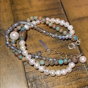 Vantel Pearls Santa Fe Bracelet